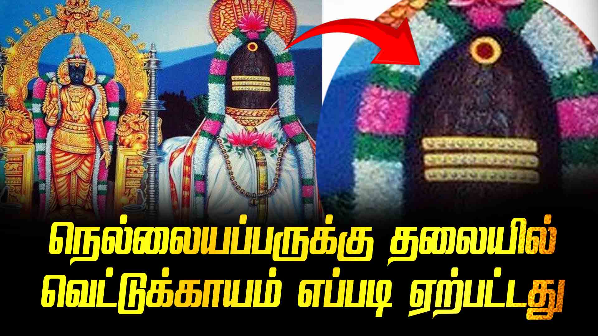 How Nellaiyapar got a cut on his head