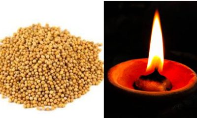 Mustard remedy for eye strain