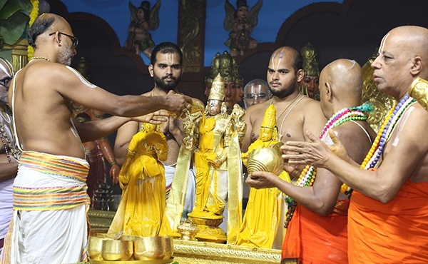 Karthikai Neeratu Thirumanjanam in Tirumala
