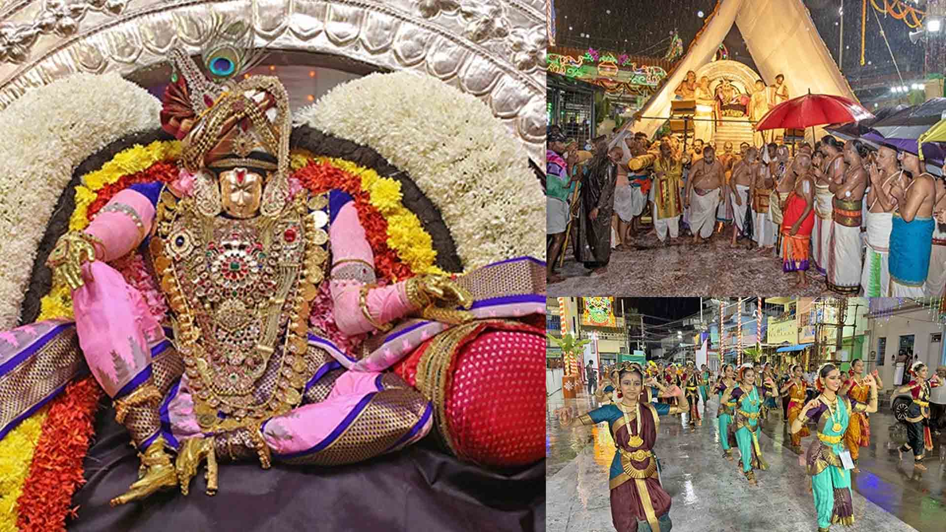 CHANDRAPRABHA VAHANA SEVA HELD