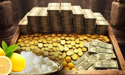 Amazing transformation of putting lemon and camphor in a money box